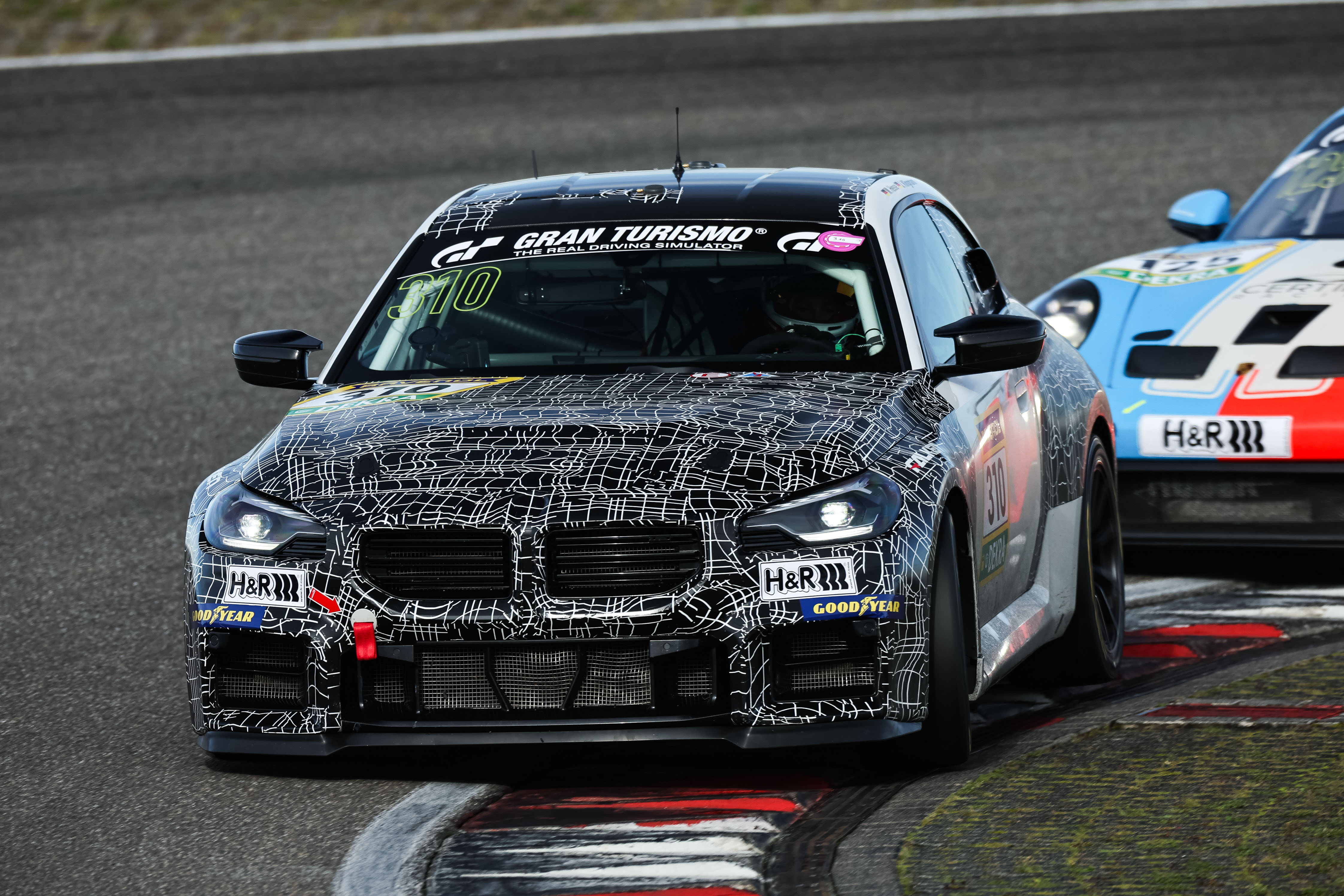 Nürburgring (GER), 18-19 October 2024. BMW M2 Racing, entry-level race car, test, Max Hesse, Jens Klingmann, Nürburgring Endurance Series, NLS, Nordschleife.